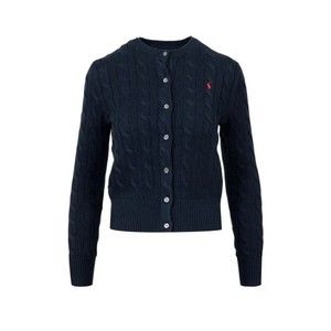 Polo Ralph Lauren Sky Cable Knit Sweater With Round Neckline - NWT